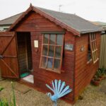 garden shed for storing items