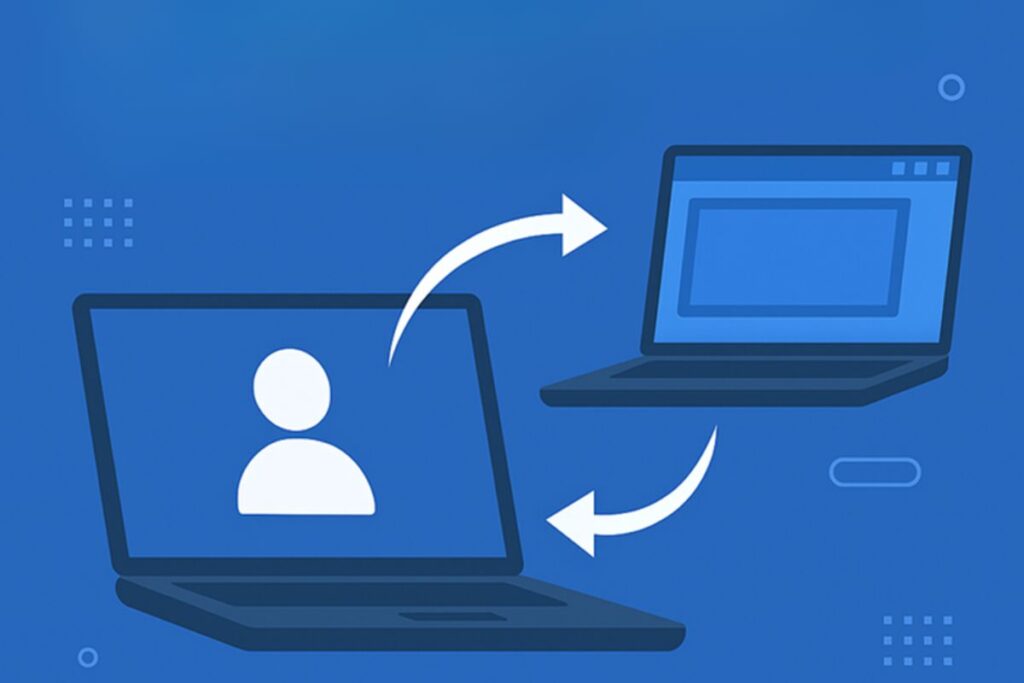 how to emote access an other computer