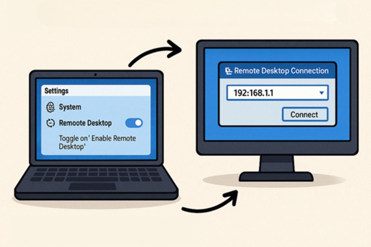 remote desktop built in windows