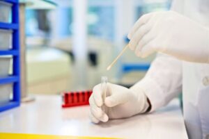 test tube for swab